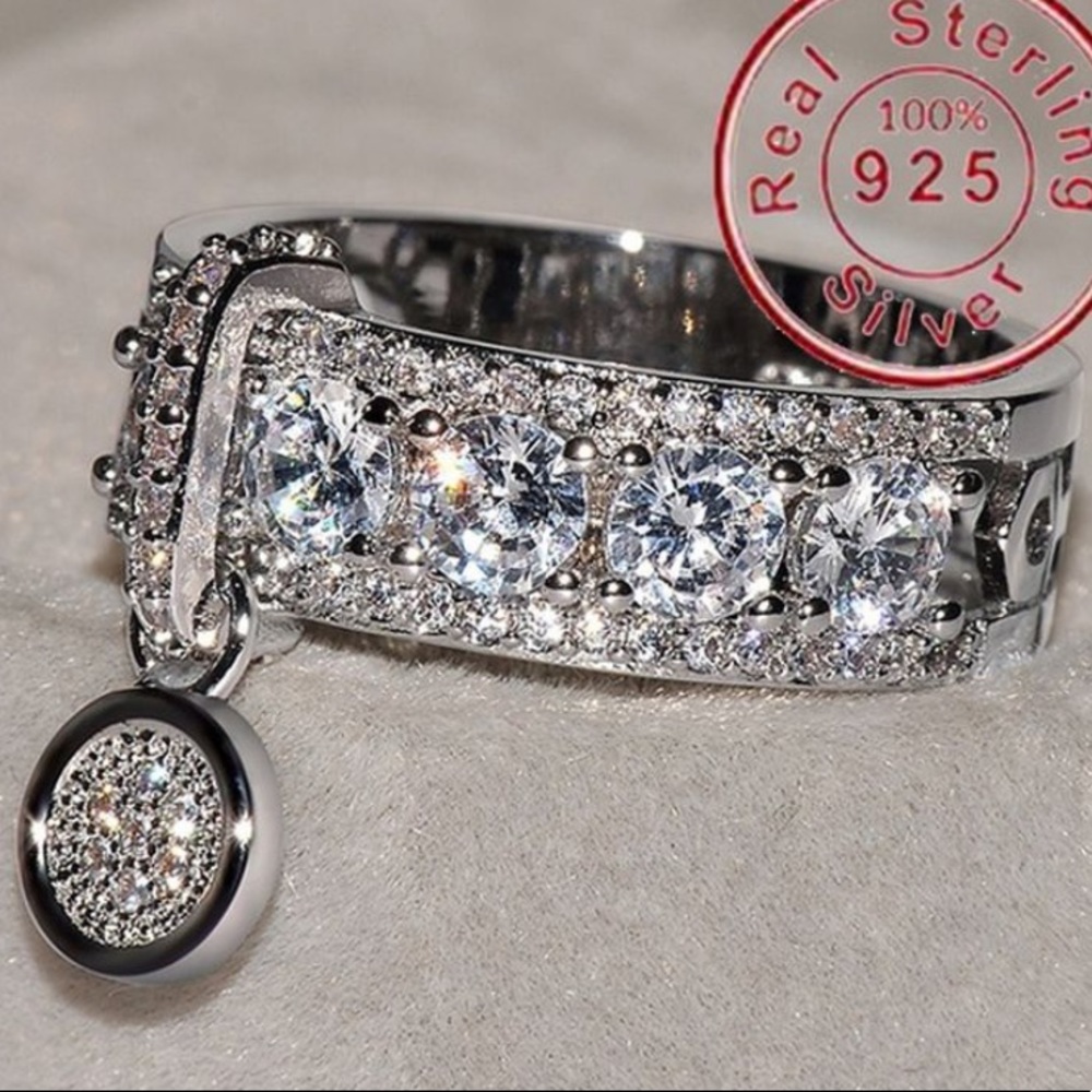 Sterling Silver Gemstone Ring